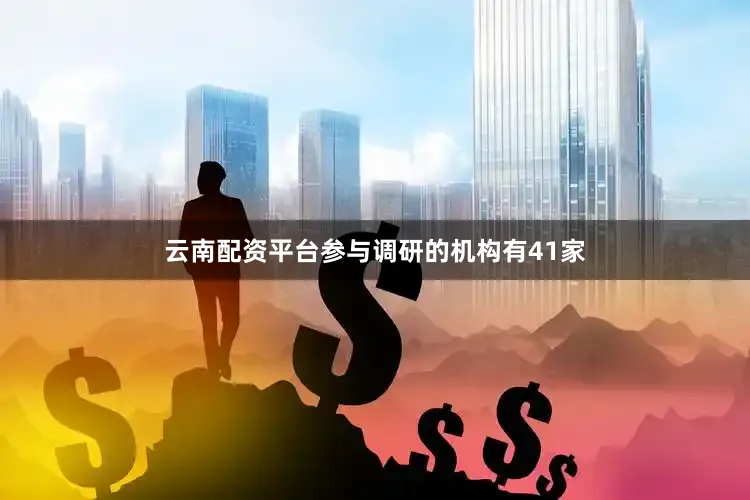 云南配资平台参与调研的机构有41家